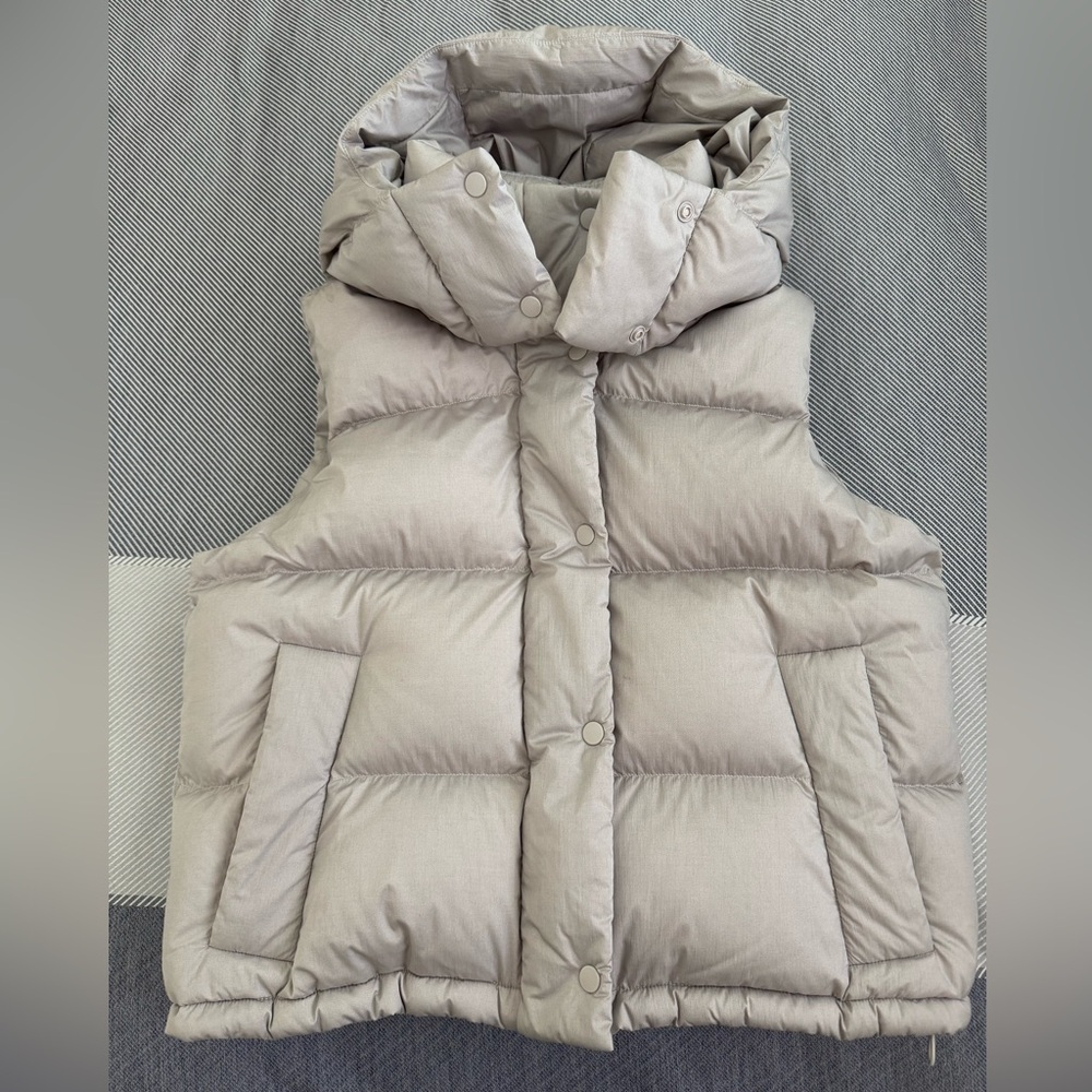 lululemon athletica Gray Puffer Vest